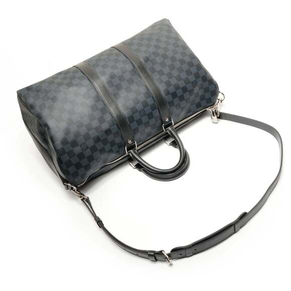 Louis Vuitton Black Damier Keepall Bandoulière 45 - Picture 8 of 9